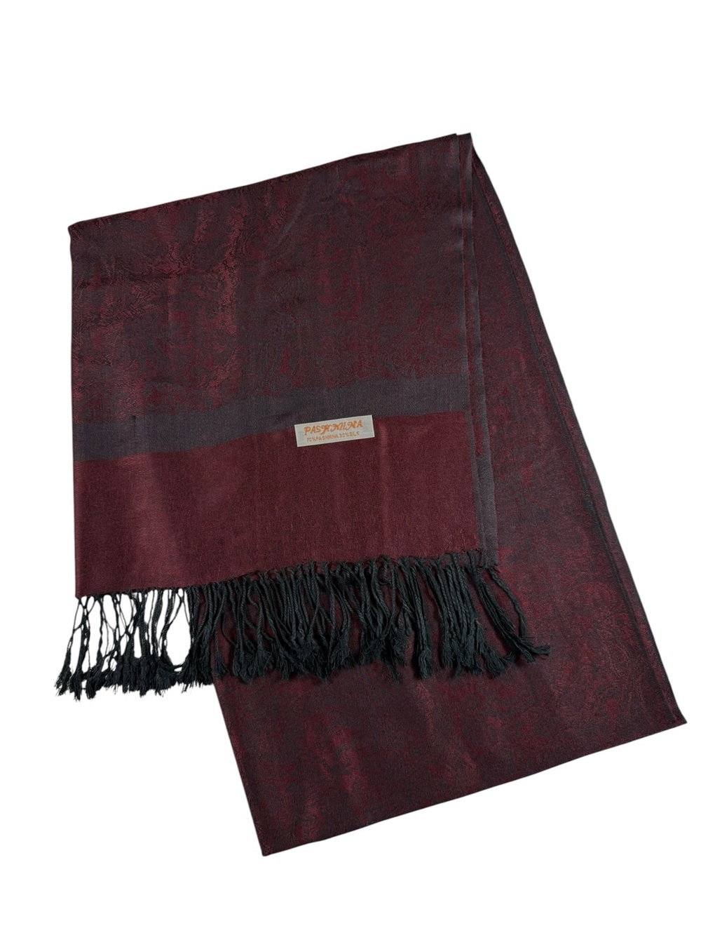 Pashmina Shawl/Scarf. Cashmere and silk blend.